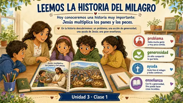 Unidad 3: Jesús nos muestra el amor de Dios