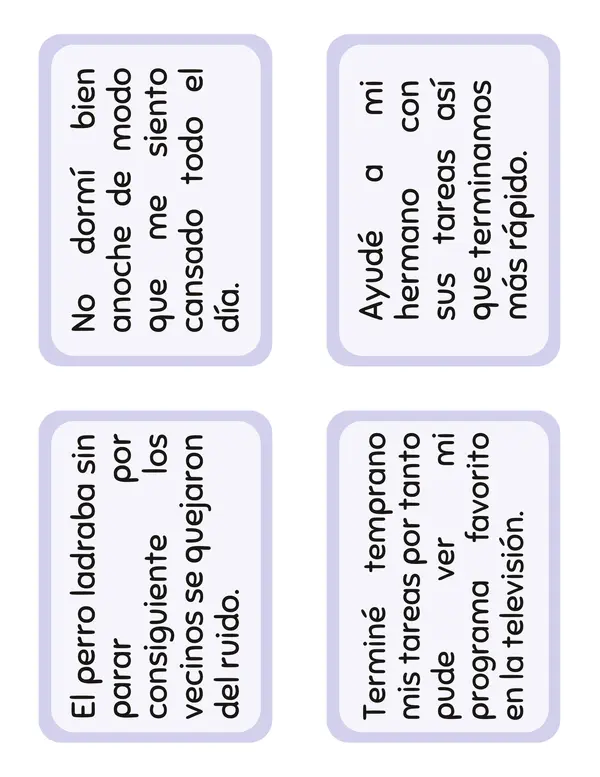 Pilla la coma: Conectores- Set de cartas uso de la coma con conectores. Editable en Canva.