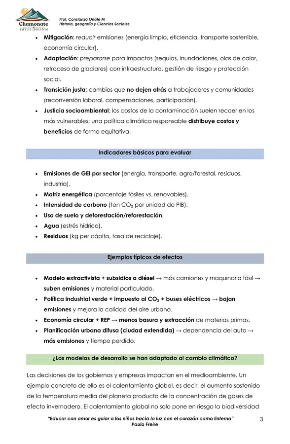 modelos de desarrollo y políticas económicas 