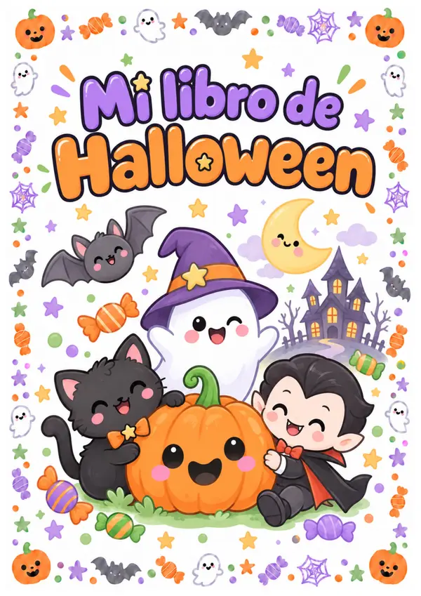 Mi libro de Halloween - Estimulación del Lenguaje