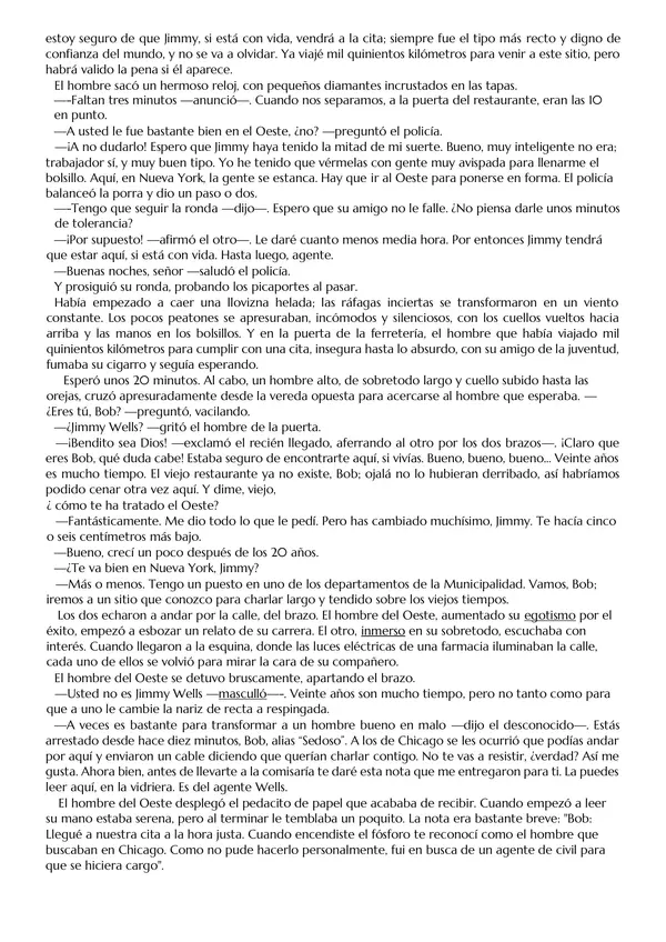 Guía de comprensión lectora texto narrativo + Pauta