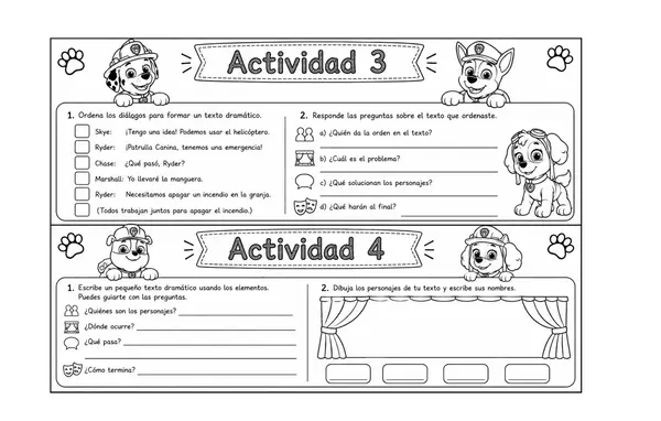 Los textos dramáticos