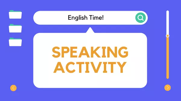 SPEAKING ACTIVITY