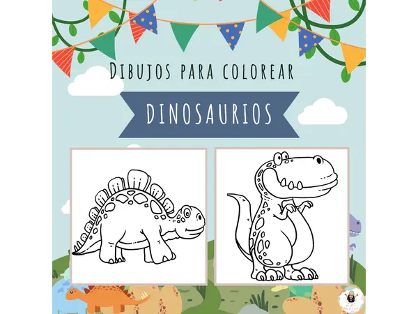 Dibujos para colorear de dinosaurios