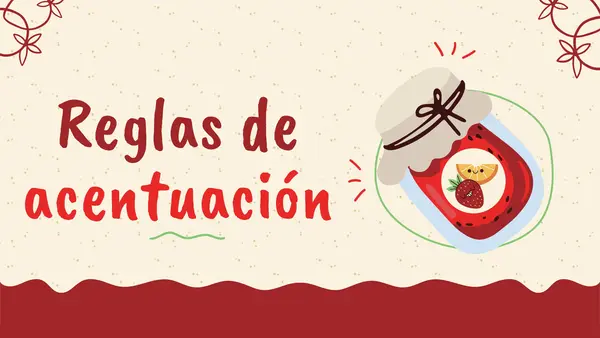 Reglas de acentuación  Repaso 6to, 7°, y 8°