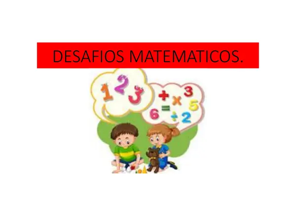 DESAFIOS MATEMATICOS