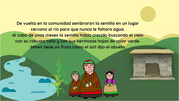 Cuento Aymara "El maíz en la tierra sagrada"