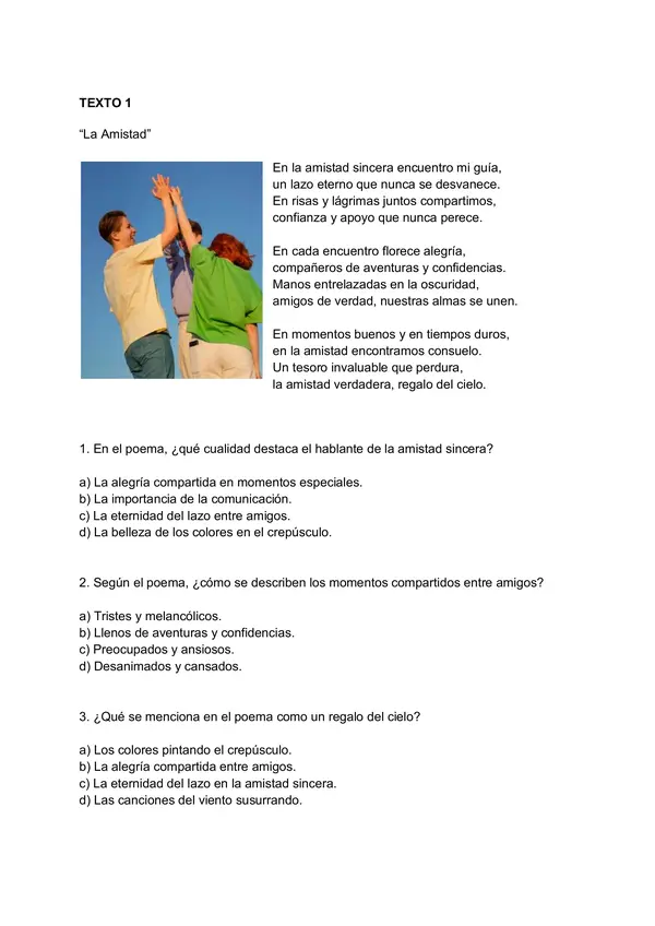 Ensayo SIMCE 6° Básico 40 preguntas con respuesta. 