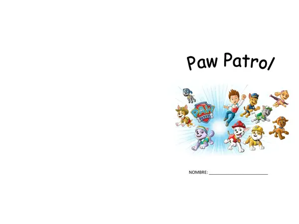 Paw Patrol. Libro para colorear