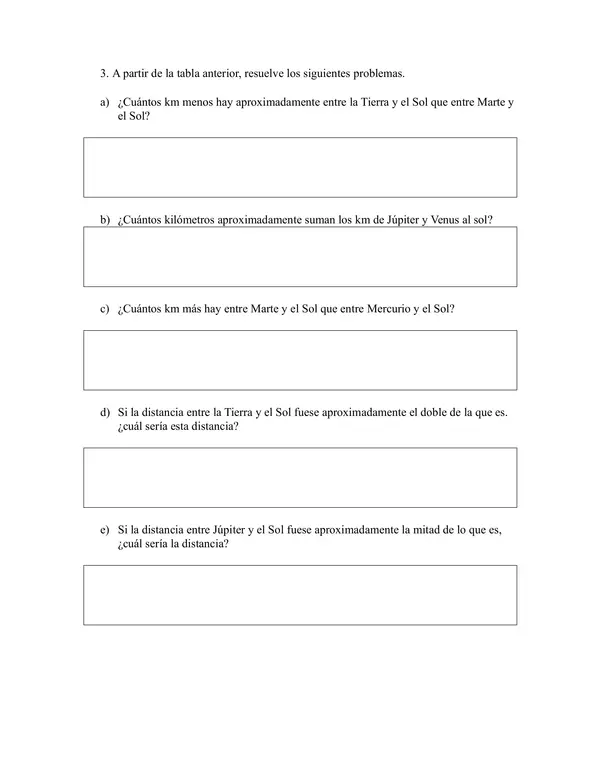 Resolver problemas estimando cantidades - sexto básico