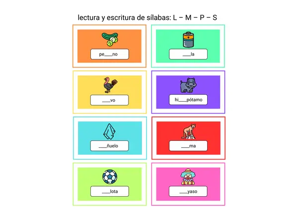 Lectura y escritura l m p s