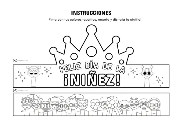 Día de la Niñez - Corona Sprunki