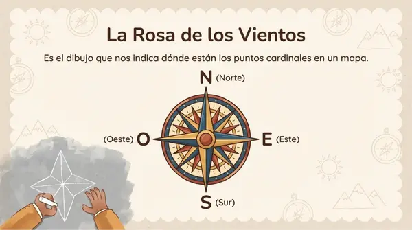 Clase 2 Lección 1 Unidad 1 "Puntos cardinales" 2° Básico