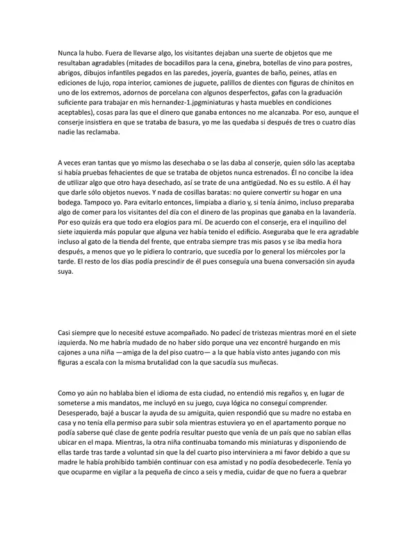 Actividad "La mía era una puerta fácil de abrir"