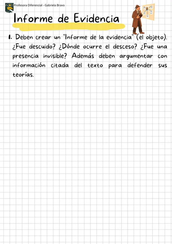 Desarrollo Clase: Caso Autor Horacio Quiroga: Muerte sin resolver (Detectives)
