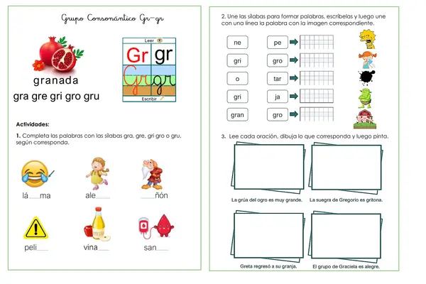 Grupo Consonantico Gr