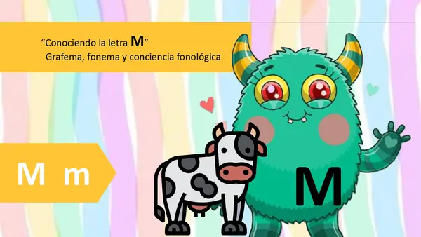 Presentación letra M