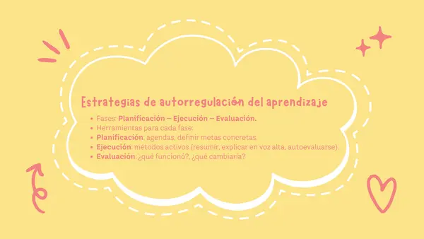 Estrategias metacognitivas y autorregulación del aprendizaje