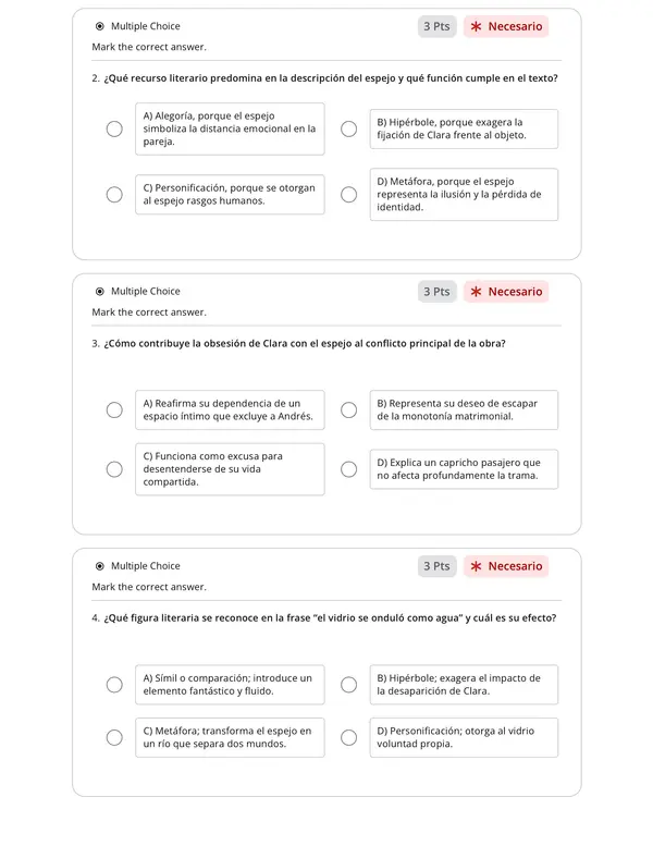 Ensayo exámenes libres 3° Medio Lengua y Literatura