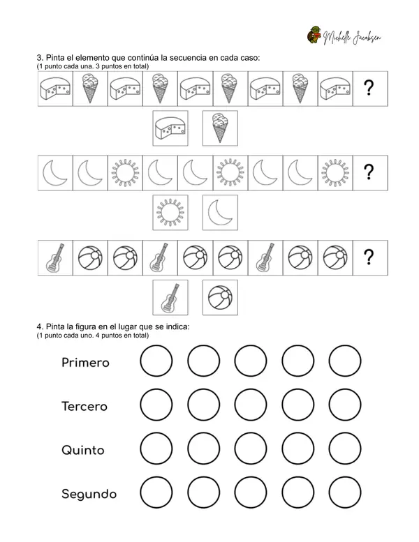 Prueba diagnóstica de Matemática, 1ero básico
