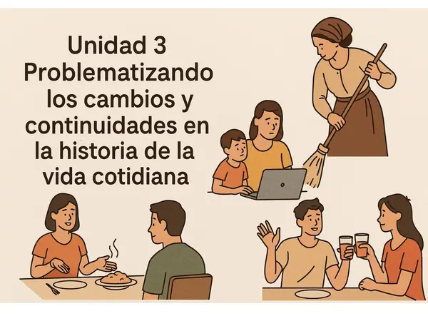 Unidad 3: Problematizando los cambios y continuidades en la historia de la vida cotidiana