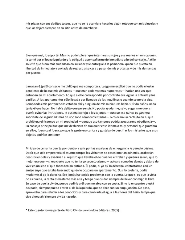 Actividad "La mía era una puerta fácil de abrir"