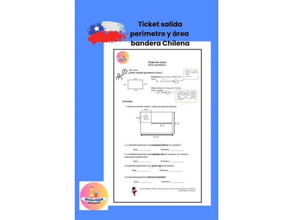 Ticket de salida: perímetro y área 