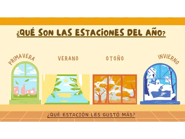 ppt de las estaciones del año