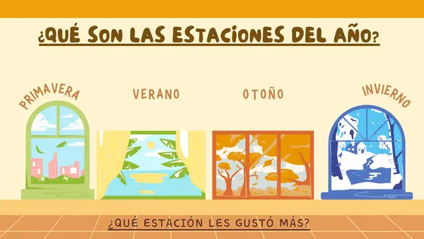 ppt de las estaciones del año