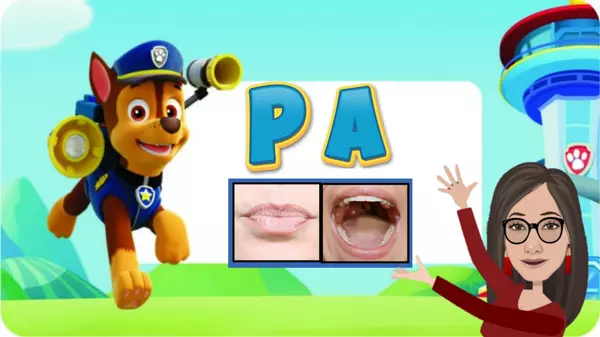 Fonema P con Paw Patrol