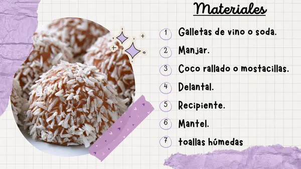 TEXTO INSTRUCTIVO: COCADAS