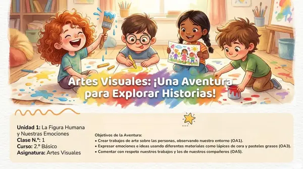 Clase 1 Unidad 1 Figura Humana 2° Básico - Artes Visuales