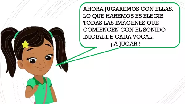 Evaluación de vocales