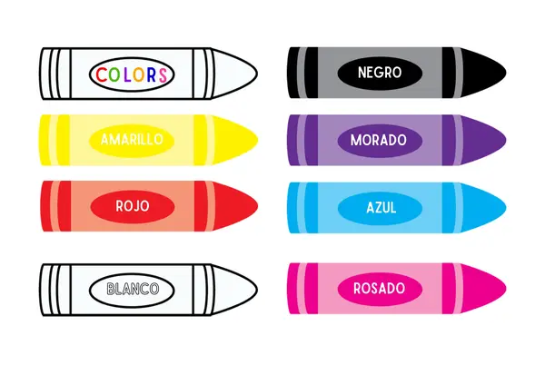 Lápices de Colores: Mis Primeras Palabras