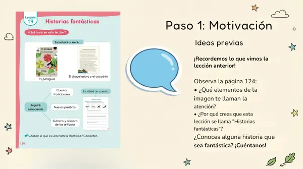 Lección 19 "Historias Fantásticas" 2° Básico