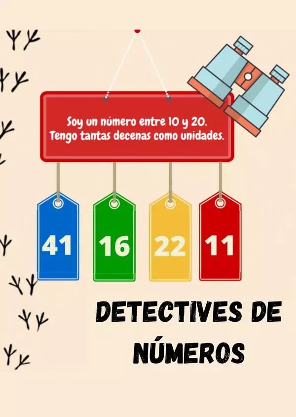 Detectives de números.