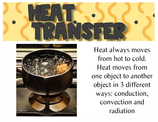 Heat transfer vocabulary flash cards