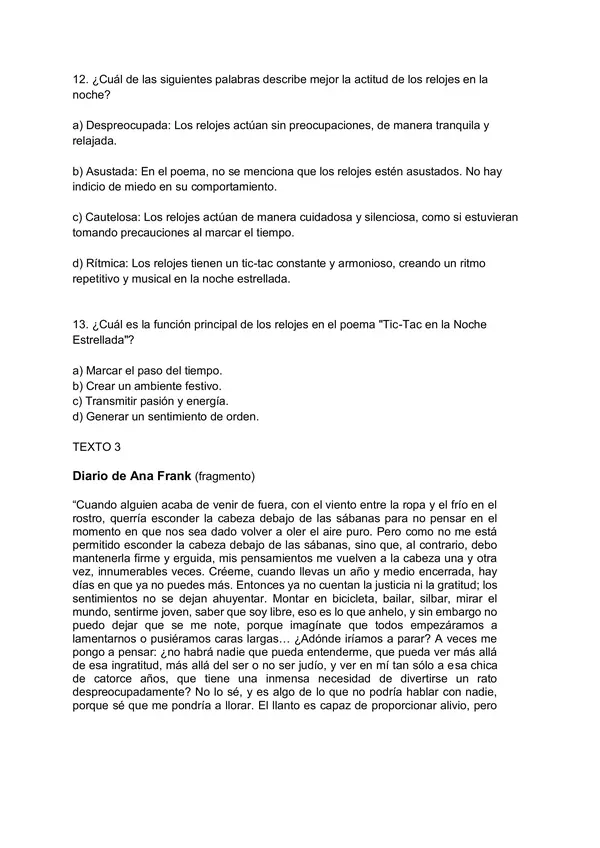 Ensayo SIMCE 6° Básico 40 preguntas con respuesta. 