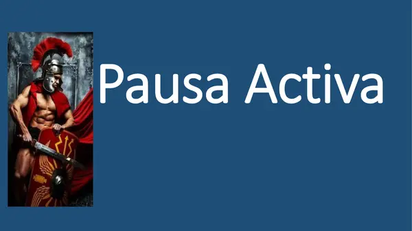 Los romanos pausa activa