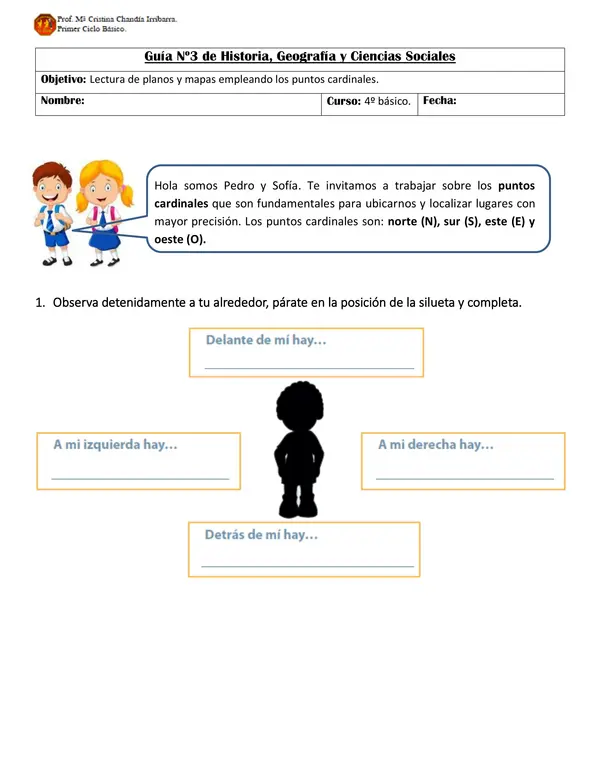 Lectura de planos y mapas. 