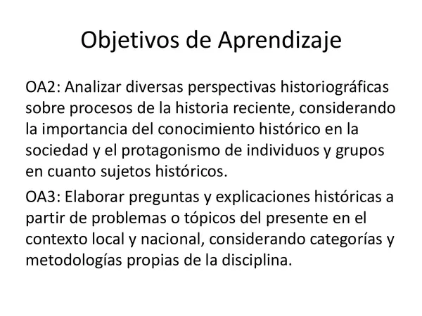 Unidad 3: Problematizando los cambios y continuidades en la historia de la vida cotidiana