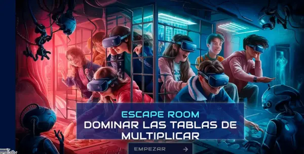 Escape room: Dominar las tablas de multiplicar