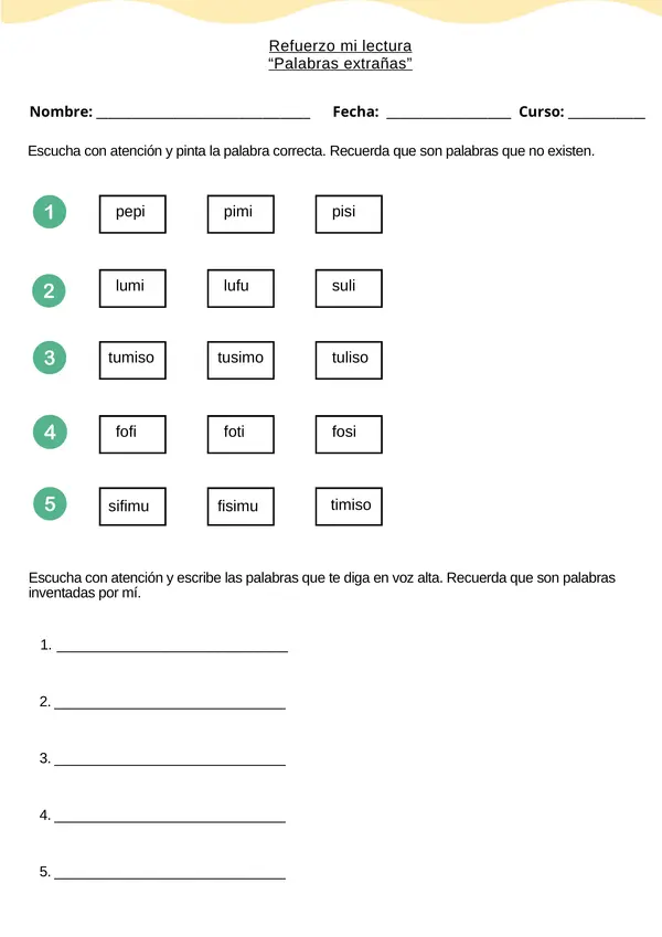 Palabras extrañas - Logotomas