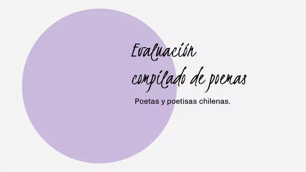 Collage poético: autores chilenos(as)