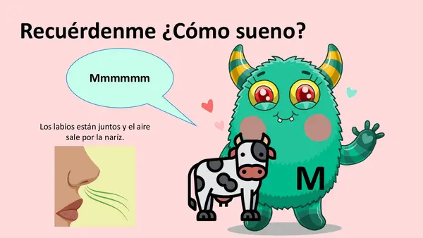 Presentación letra M