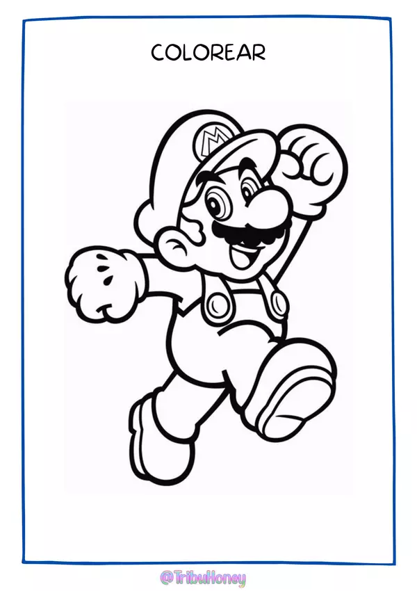 Cuadernillo día del niñ@ "Mario Bros"