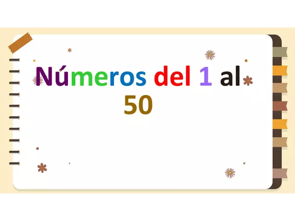 Números 1 al 50