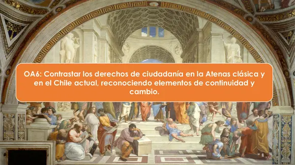 Ciudadanía, participación y derechos electorales en Atenas y Chile