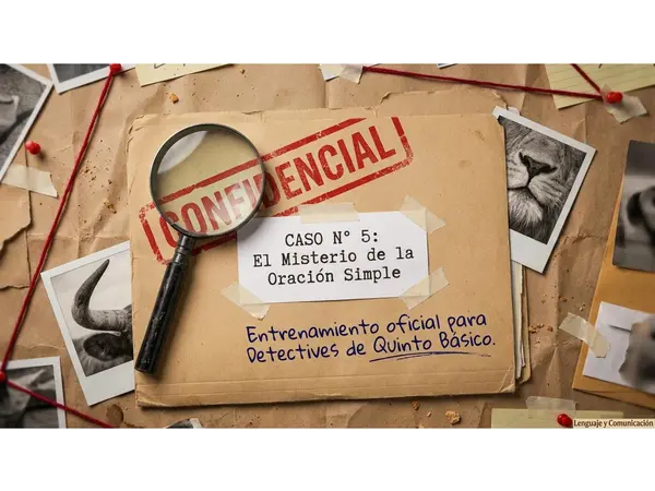 Reconocer sujeto, tipos de sujeto y predicado en oraciones simples.