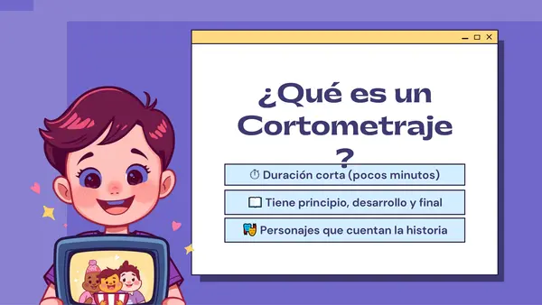 El cortometraje.
